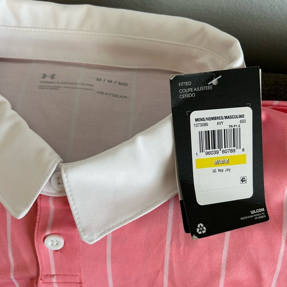 Under Armour Authentic Universidad Catolica Chile Soccer Pink Jersey Men’s Sz: M - Picture 5 of 8